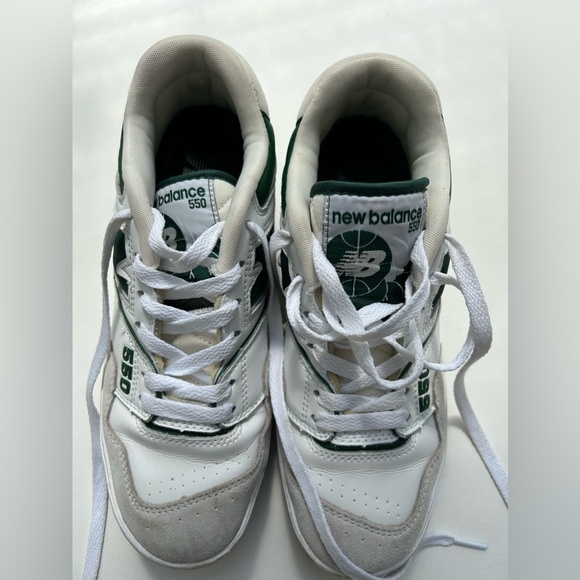 New Balance Women's Shoes - Green and White - Picture 3 of 5